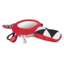 ZABAWKA kontrastowa z PISZCZKIEM lusterkiem 68/080