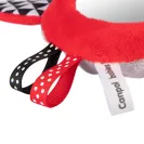 ZABAWKA kontrastowa z PISZCZKIEM lusterkiem 68/080