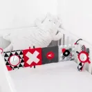 ZABAWKA kontrastowa z PISZCZKIEM lusterkiem 68/080