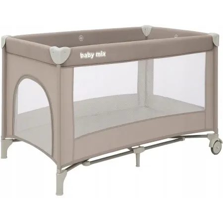 Babymix łóżeczko turystyczne Baby Mix Simple beżowe