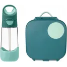 B.box zestaw butelka trit + mini lunchbox emerald forest