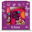 B.box zestaw butelka trit + mini lunchbox strawberry shake