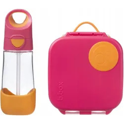 B.box zestaw butelka trit + mini lunchbox strawberry shake B.box zestaw butelka trit + mini lunchbox strawberry shake