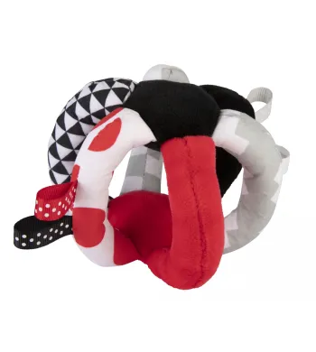 CANPOL Pluszowa Piłka pluszowa sensoryczna SENSORY TOYS 68/082