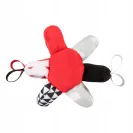 CANPOL Pluszowa Piłka pluszowa sensoryczna SENSORY TOYS 68/082