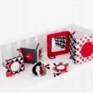 CANPOL Pluszowa Piłka pluszowa sensoryczna SENSORY TOYS 68/082