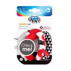 CANPOL Pluszowa Piłka pluszowa sensoryczna SENSORY TOYS 68/082 CANPOL Pluszowa Piłka pluszowa sensoryczna SENSORY TOYS 68/082