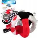 CANPOL Pluszowa Piłka pluszowa sensoryczna SENSORY TOYS 68/082