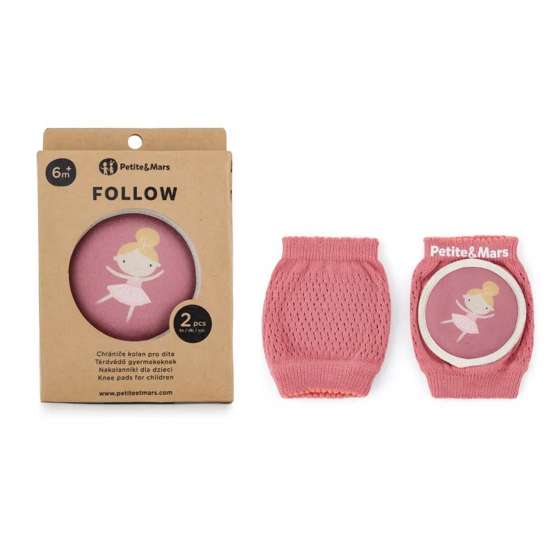 Petite&Mars elastyczne nakolaniki Dusty Rose Petite&Mars elastyczne nakolaniki Dusty Rose