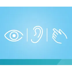 CANPOL BABIES SENSORYCZNA PIŁKA Z GRZECHOTKĄ I PISZCZKIEM BABIESBOO 68/089