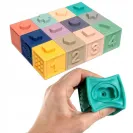 CANPOL BABIES Miękkie klocki sensoryczne, 12 szt 79/102