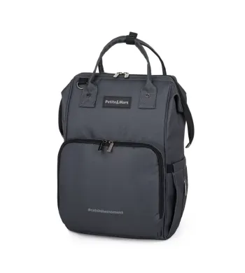 Plecak do wózka Jack PETITE&MARS Ultimat grey