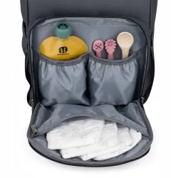 Plecak do wózka Jack PETITE&MARS Ultimat grey