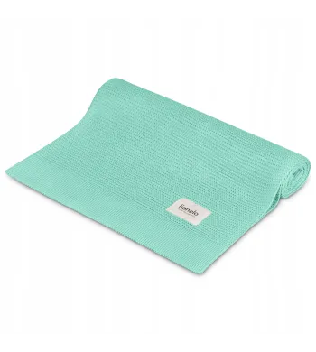 Lionelo kocyk bamboo 75x100 mm  green mint
