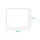 Lionelo kocyk bamboo 75x100 mm  green mint