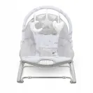 LEŻACZEK BUJACZEK PINO 0-9kg KIDWELL WIBRACJE 10 MELODII FEATHERS SZARY