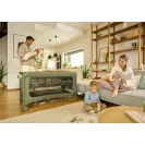 LIONELO Łóżeczko turystyczne składane kojec torba Jasmin Easy Fold BEIGE