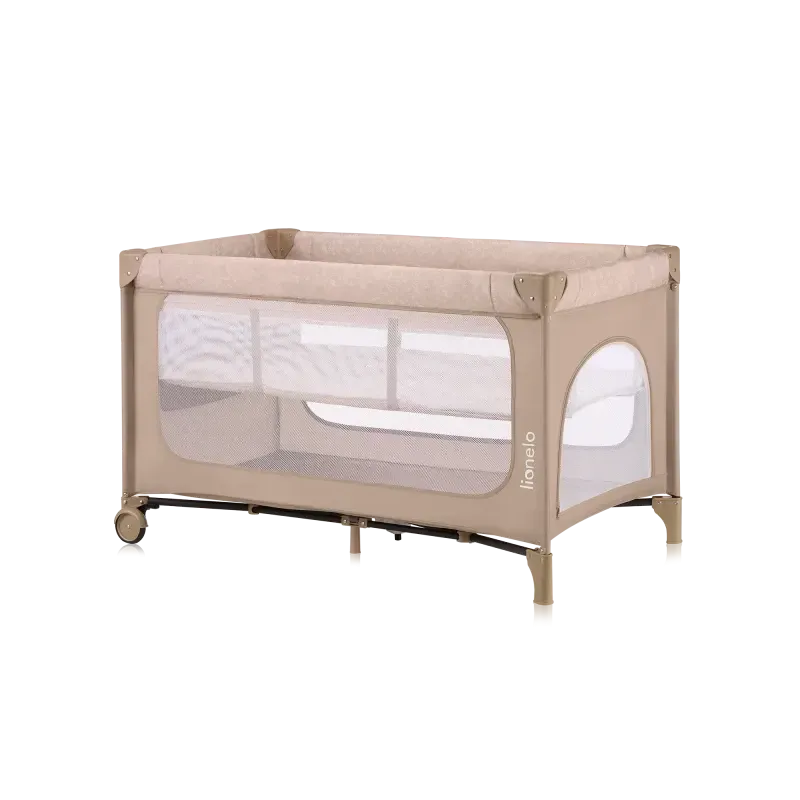 LIONELO Łóżeczko turystyczne składane kojec torba Jasmin Easy Fold BEIGE LIONELO Łóżeczko turystyczne składane kojec torba Jasmin Easy Fold BEIGE