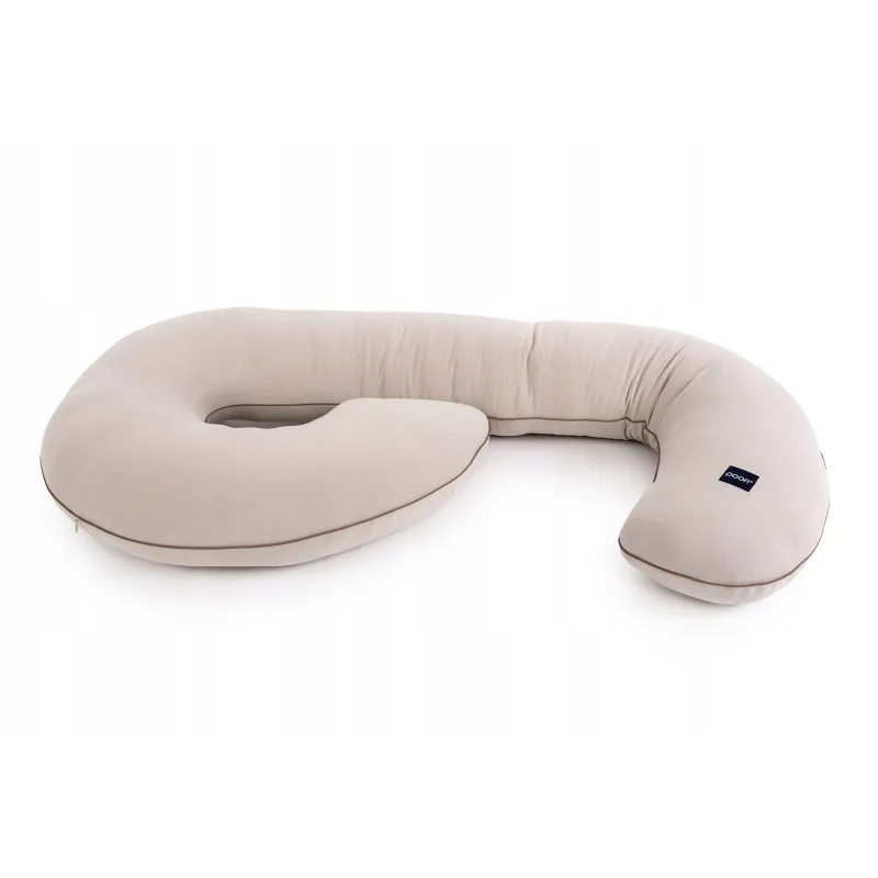 Poduszka ciążowa Poofi w kolorze nugat