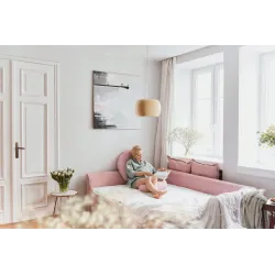 Poduszka ciążowa Poofi w kolorze nugat