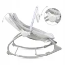 LEŻACZEK BUJACZEK PINO 0-9kg KIDWELL WIBRACJE 10 MELODII FEATHERS SZARY