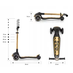 Milly mali hulajnoga Boogie Golden Milly mali hulajnoga Boogie Golden