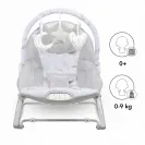 LEŻACZEK BUJACZEK PINO 0-9kg KIDWELL WIBRACJE 10 MELODII FEATHERS SZARY