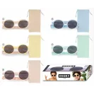 Okulary przeciwsłoneczne dla dzieci Fiji Dooky niebieskie UV400 z gumką 6m+