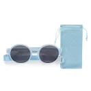 Okulary przeciwsłoneczne dla dzieci Fiji Dooky niebieskie UV400 z gumką 6m+