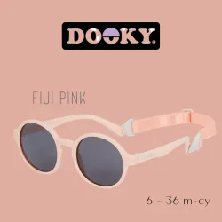 Okulary przeciwsłoneczne Dooky z filtrem UV 400 Fiji różowe Okulary przeciwsłoneczne Dooky z filtrem UV 400 Fiji różowe