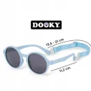 Okulary przeciwsłoneczne Dooky z filtrem UV 400 Fiji różowe