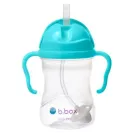 B.BOX BIDON KUBEK Z OBCIĄŻONĄ SŁOMKĄ RURKĄ DLA DZIECI 240ml lazurowy