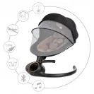 Bujaczek leżaczek elektryczny 2w1 Kidwell REVE HUŚTAWKA PILOT APLIKACJA