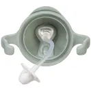 B.BOX BIDON KUBEK Z OBCIĄŻONĄ SŁOMKĄ RURKĄ DLA DZIECI 240ml szałwiowy sage