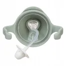 B.BOX BIDON KUBEK Z OBCIĄŻONĄ SŁOMKĄ RURKĄ DLA DZIECI 240ml szałwiowy sage