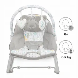 Kidwell Leżaczek bujaczek wibracje Pino +zabawki Forest