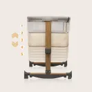 Lionelo Leonie beige sand – regulacja wysokości