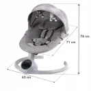 BUJACZEK ELEKTRYCZNY 2w1 LEŻACZEK HUŚTAWKA KIDWELL REVE