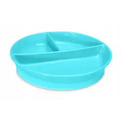 Talerzyk Twistshake niebieski z podziałką i pokrywką Talerzyk Twistshake niebieski z podziałką i pokrywką