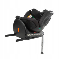 FOTELIK SAMOCHODOWY Kidwell GoCar CZARNY i-SIZE 40-135 cm ISOFIX Obrotowy FOTELIK SAMOCHODOWY Kidwell GoCar CZARNY i-SIZE 40-135 cm ISOFIX Obrotowy