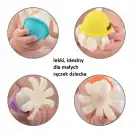 Gryzak ortodontyczny Mombella silikon ośmiornica light blue