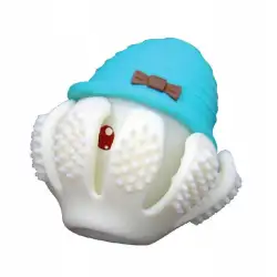 Gryzak ortodontyczny Mombella silikon ośmiornica light blue