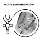 CYBEX ORFEO '25 lekki 6,3 kg wóz do sam Lie-Flat (tpe) Stormy Blue