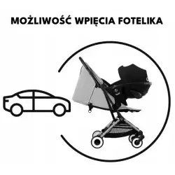 CYBEX ORFEO '25 lekki 6,3 kg wóz do sam Lie-Flat (tpe) Stormy Blue