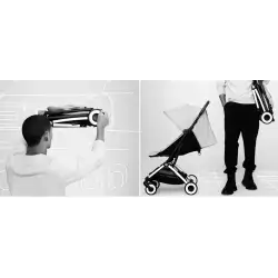 CYBEX ORFEO '25 lekki 6,3 kg wóz do sam Lie-Flat (tpe) Stormy Blue