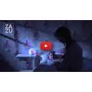 Zazu lampka nocna LOU pink