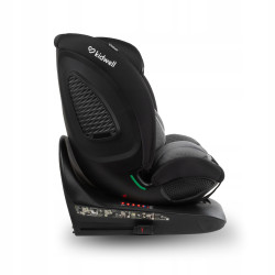 FOTELIK SAMOCHODOWY Kidwell GoCar CZARNY-SZARY i-SIZE 360 ISOFIX Obrotowy FOTELIK SAMOCHODOWY Kidwell GoCar CZARNY-SZARY i-SIZE 360 ISOFIX Obrotowy