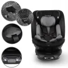 FOTELIK SAMOCHODOWY Kidwell GoCar CZARNY-SZARY i-SIZE 360 ISOFIX Obrotowy