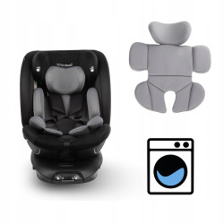 FOTELIK SAMOCHODOWY Kidwell GoCar CZARNY-SZARY i-SIZE 360 ISOFIX Obrotowy FOTELIK SAMOCHODOWY Kidwell GoCar CZARNY-SZARY i-SIZE 360 ISOFIX Obrotowy