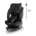 FOTELIK SAMOCHODOWY Kidwell GoCar CZARNY i-SIZE 40-135 cm ISOFIX Obrotowy